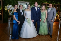 Armanda Lucena e Felipe Teófilo, Nekita Romcy e Bruno Montenegro, Raquel e Rafael Teófilo