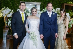 Cléber Alves, Nekita Romcy, Bruno Montenegro e Roberta Romcy