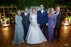 Nekita, Roberto e Nekita Romcy, Bruno, Cristina e Airton Montenegro