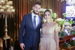 Paulo Sérgio e Larissa Porto