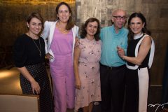 Karla Ximenes, Fernanda Nogueira, Ana Paula Menezes, Francisco José Fernandes e Niedja Bezerra