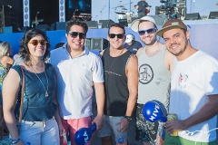 Lina Eleutério, DJ Moor, Fabiano Melo, Mário Eleutério e Felipe Naur