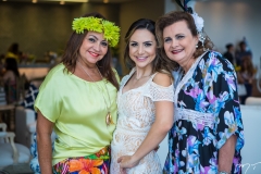 Carmen Cinira, Adriana Queiroz e Janice Machado
