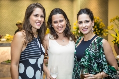 Dani Eloy, Viviane Rocha e Marília Queiroz Machado