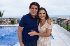 Dito Machado e Adriana Queiroz