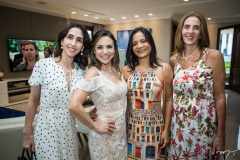 Giovania Mota, Adriana Queiroz, Eliana Barbosa e Paula Dias