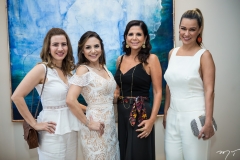Karmilse Marinho, Adriana Queiroz, Maria Lúcia Negrão e Jeritza Gurgel
