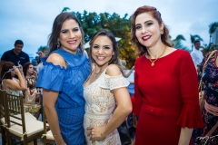 Luciana Borges, Adriana Queiroz e Paula Barreira