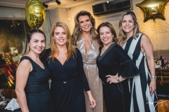 Adriana Queiroz, Letícia Studart, Alexandra Pinto, Zélia Gadelha e Carol Nogueira