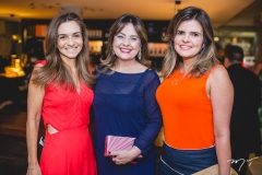 Cristina Brasil, Érica Girão e Cristine Feitosa