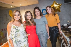 Rafaela Pinto, Cristina Brasil, Cláudia Gradvohl e Cristiane Faria