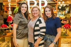 Aline Aragão, Betinha Pessoa e Carla Melo