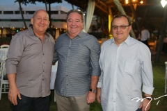 Aloísio Júnior, Chiquinho Aragão e Paulo Baeta