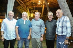 Amarílio Cavalcante, Alcimor Rocha, Chiquinho Aragão, Clóvis Rolim e Licinio Corrêa