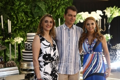 Ana Lilian Andrade, Cláudio e Wayne Moreira