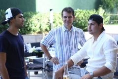 Eduardo, Cláudio e Yago Moreira