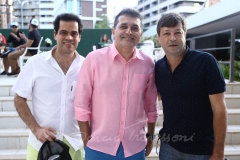 Etevaldo  Nogueira, Assis Ciriaco e Fernando Franco