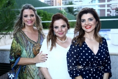Thais Pinto, Rachel Mourão e Rilka Bezerra