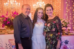Auricélio, Liana e Ana Maria Parente