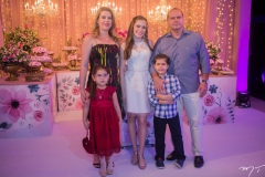 Loretta, Lara Sampaio, Liana Parente, Pedro e Tito Sampaio