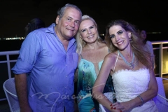 Ângelo Figueiredo, Sandra Mourão e Marjorie Marshall
