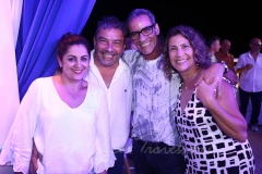 Helena e Cláudio Silveira, Flávio Magila e Liede Xavier