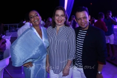 Gil Santos, Denise Bezerra e Roberto Alves