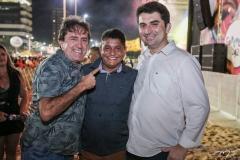 Adail Júnior, Johnny Monteiro e Silvio Nascimento