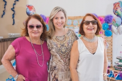 Ada Faganello, Nanette Pimentel e Tânia Holanda