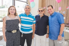 Maria Zulene Fernandes, Crô Fernandes, Antônio Carlos Castelo Branco e Leonardo Pimentel