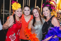 Celma Prata, Branca de Castro, Nadja Cabral e Rose Batista