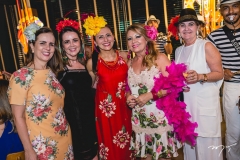 Gina Carvalho, Valéria Andrade, Celma Prata, Inês Cals e Inês Távora