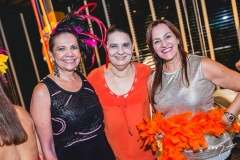 Rose Batista, Branca de Castro e Nadja Cabral
