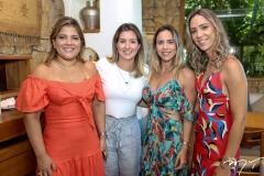 Gisela Vieira, Andrea Vieira,Isabela Rolim e Livia Vieira