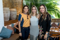 Leia Silveira, Ingrid Gurgel e Mariana Targino