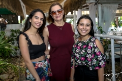 Sarah Fontinele, Virna Ponte e Gabriela Bittur