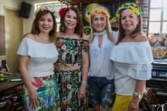 Carmen Inês, Regina Mindello e Fernanda Laprovitera