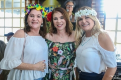 Silvana Pontes, Jane Juaçaba e Cristiane Lima