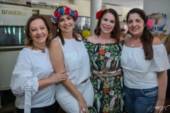 Tane Teixeira, Márcia Andréa, Jane Juaçaba e Tereza Morais