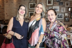 Daniele Leitão, Jeritza Gurgel e Tânia Leitão