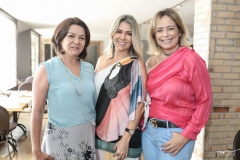 Guiomar Feitosa, Jeritza Gurgel e Andréa Fialho