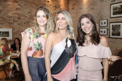 Manu Feitosa, Jeritza Gurgel e Delfina Pontes