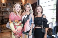 Sandra Fujita, Jeritza Gurgel e Cláudia Fujita