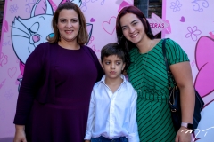 Claudia,João Augusto e Renata Felix