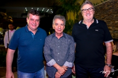 Flavio Alves,Magela Felix e Luis Frota