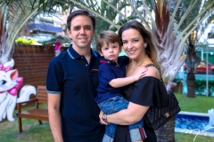 Francisco,Bernardo e Naina Philomeno