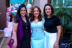 Licia Pontes, Aline Barroso e Caroline Guimarães