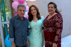 Magela Felix, Aline Barroso e Vera Felix