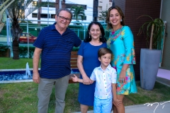 Pedro Militão, Maria José, Pedro Felix e Cintia Rezende