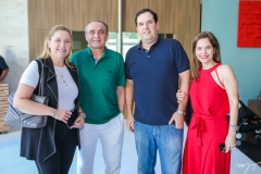 Andréa e Raimundo Delfino, Lúcio e Cristiana Carneiro